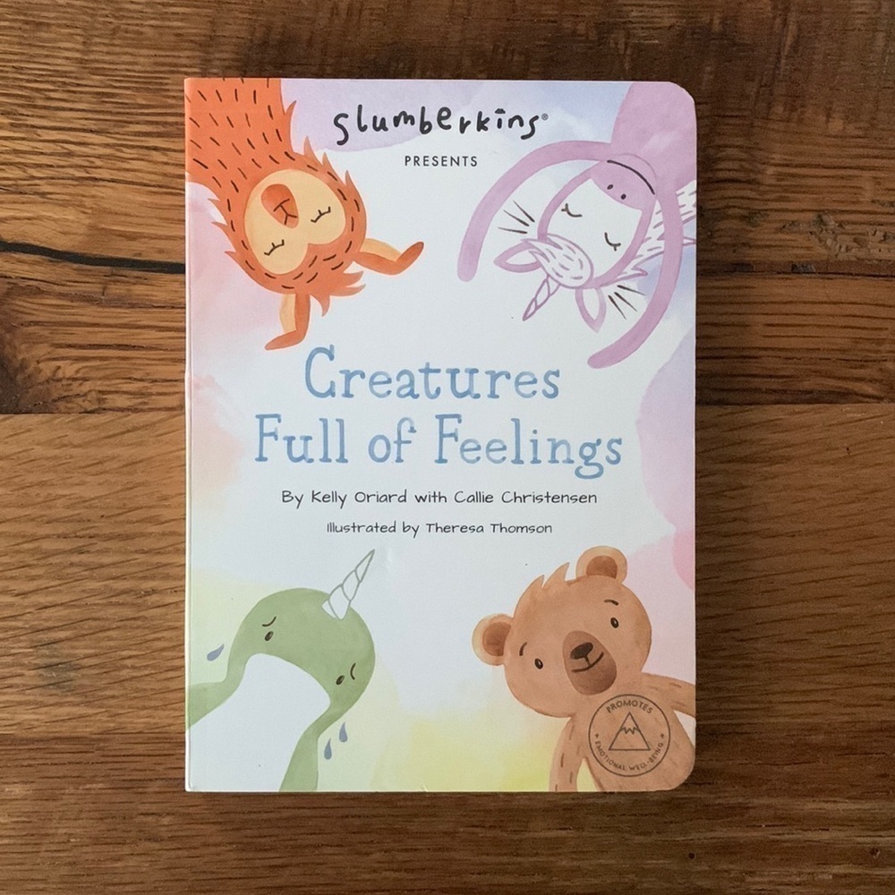 Slumberkins RETIRED Creatures Full of Feelings Board Book